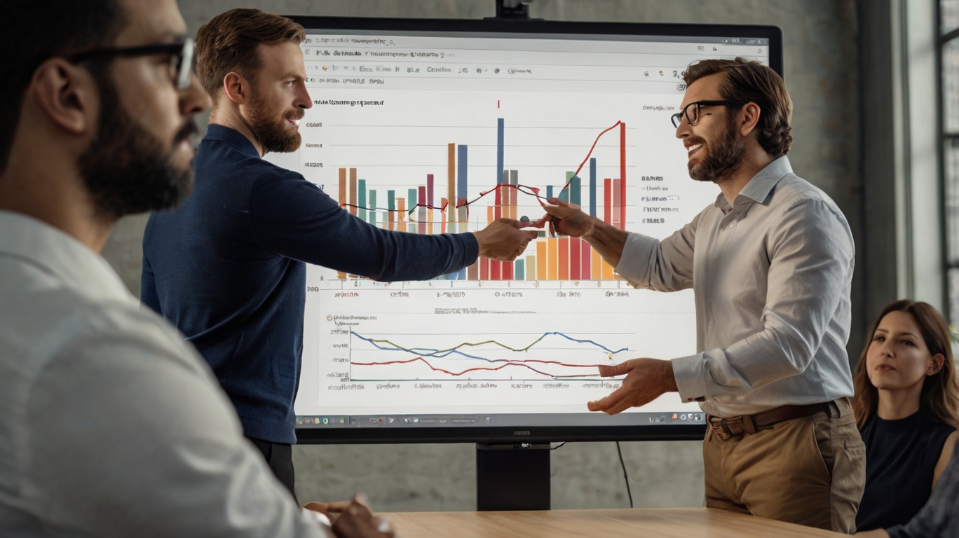Equipo de profesionales financieros